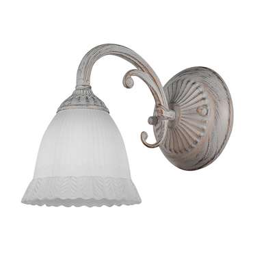 Бра Versailles 1114/1A White (стекло, цвет белый)