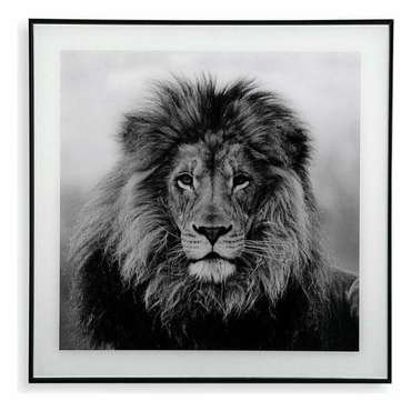 Картина Лев Стеклянный 2 x 50 x 50 cm