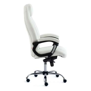 Кресло офисное Boss белого цвета