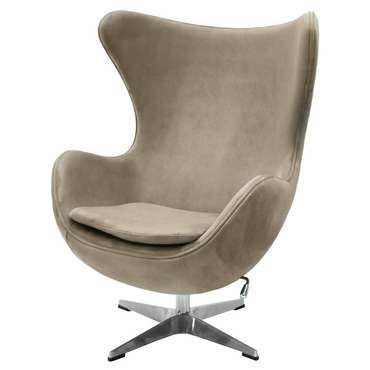 Кресло Egg Chair цвета латте