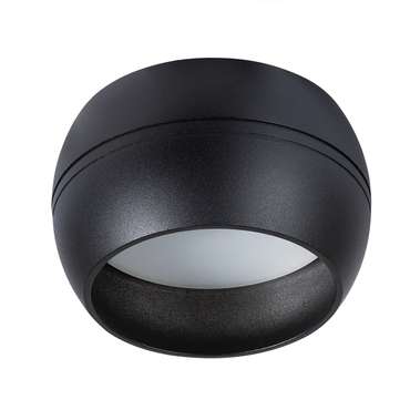 Точечный накладной светильник Gambo черного цвета
