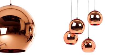 Подвесной светильник Copper Shade S медного цвета