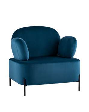 Кресло Кэнди синего цвета
