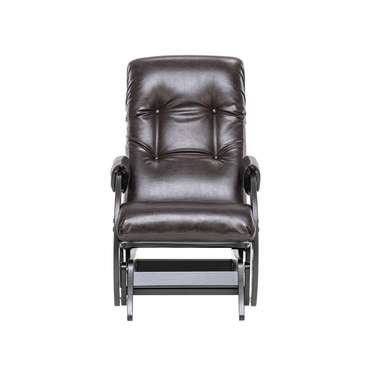 Кресло-качалка Модель 68 темно-коричневого цвета