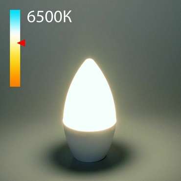 Светодиодная лампа C37 8W 6500K E14 BLE1404 формы свечи