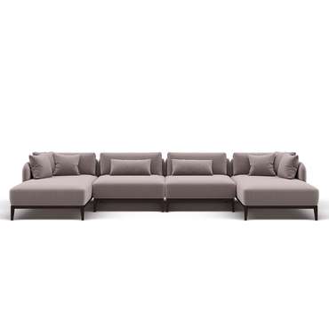 Модульный диван Wind Sectional бежевого цвета