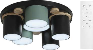 Потолочный светильник Scandia 52075 7 (металл, цвет разноцветный)