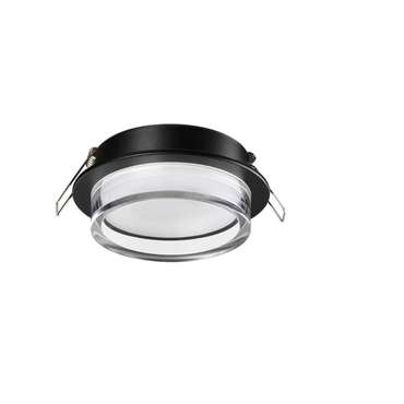 Светильник встраиваемый Novotech Gem 371026 черный IP20 GX53 12Вт 220-240V