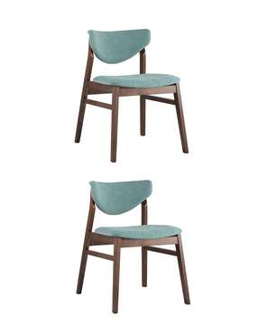 Набор из двух стульев Ragnar голубого цвета