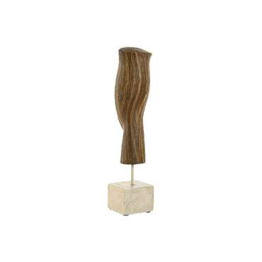 Декоративная фигура Белый Коричневый Лицо 8,5 x 8,5 x 37,5 cm