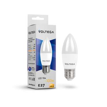 Лампочка Voltega 7240 Candle 10W Simple