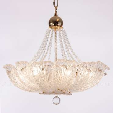 Подвесная люстра HERBARY-A C7 золотого цвета