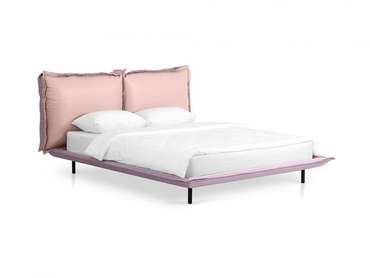 Кровать Barcelona 160х200 розово-лилового цвета