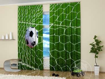 Дизайнерские фотошторы: Гол