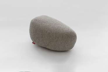 Подушка-камень Cute серого цвета