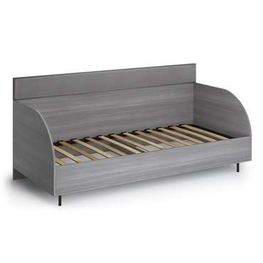 Кровать диван Парма Нео 90х200 серо-коричневого цвета