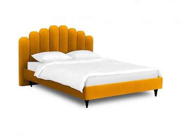 Кровать Queen II Sharlotta L 160х200 желтого цвета 