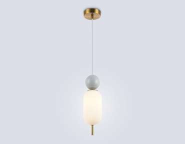 Подвесной светильник Ceramo Modern LH53101 (стекло, цвет белый)