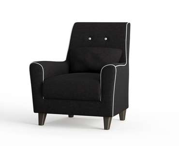 Кресло Мерлин черного цвета