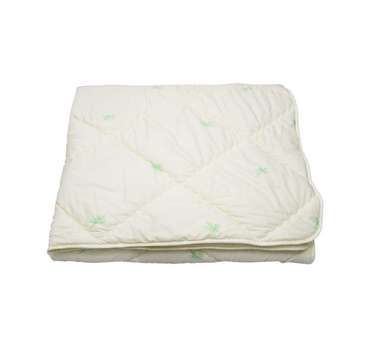 Одеяло Бамбук классик 195х215 белого цвета