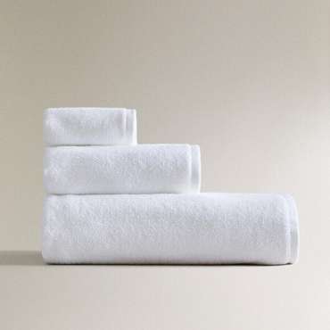 Хлопковое банное полотенце с рисовой строчкой