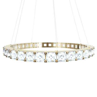 Подвесная люстра Tiffany 80 золотого цвета