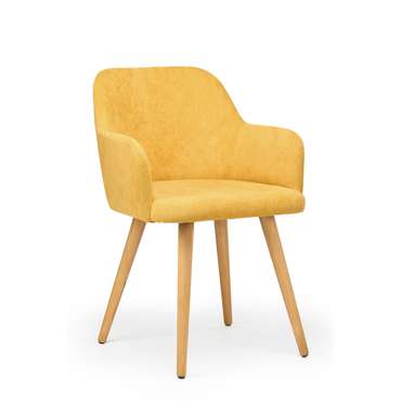 Стул Инфини горчичного цвета