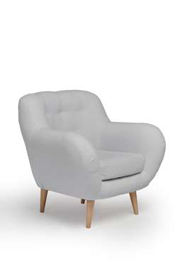 Кресло Элефант, светло-серого цвета