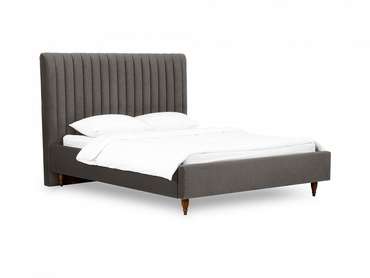 Кровать Dijon 160х200 темно-серого цвета