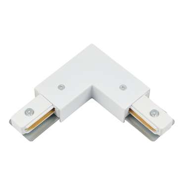 Коннектор угловой с вводом питания для однофазного шинопровода Myfar Accessories for Single MT0101-CLP-W