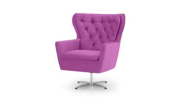Кресло Дерби 2 пурпурного цвета