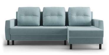 Угловой диван-кровать Бостон бирюзового цвета