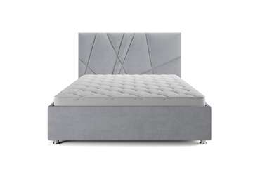 Кровать Стелла 180х200 серого цвета с подъемным механизмом