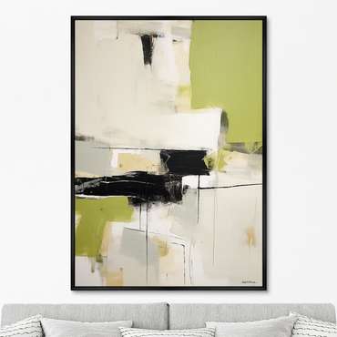 Репродукция картины Landscape collection, In green, No 2, 2024г.