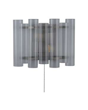 Бра  Monte V10778-2W прозрачно-серого цвета