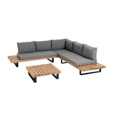 Комплект Zalika пяьиместный угловой диван и столик