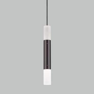 Подвесной светодиодный светильник 50210/1 LED черный жемчуг Axel