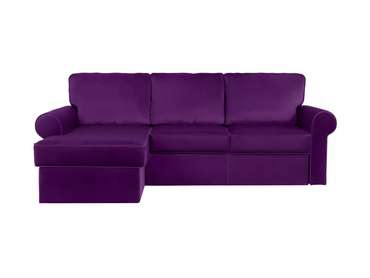 Угловой диван-кровать Murom фиолетового цвета