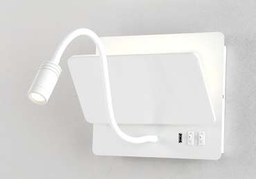 Бра DUO AP9W LED WH (металл)