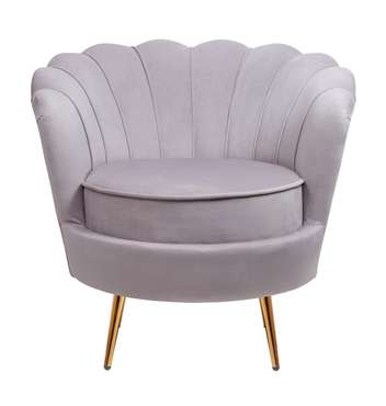 Кресло Pearl серого цвета