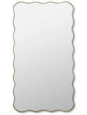 Настенное зеркало Fancy XL 80х170 золотого цвета
