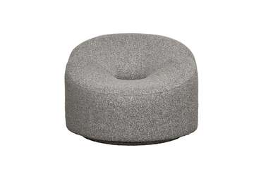 Кресло поворотное Luna черно-серого цвета