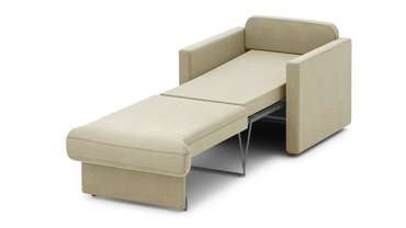 Кресло-кровать Стелф 2 бежевого цвета