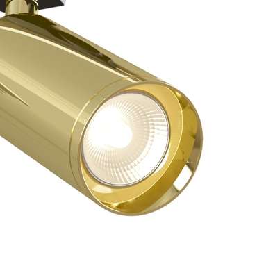 Трековый светодиодный светильник Track lamps золотого цвета