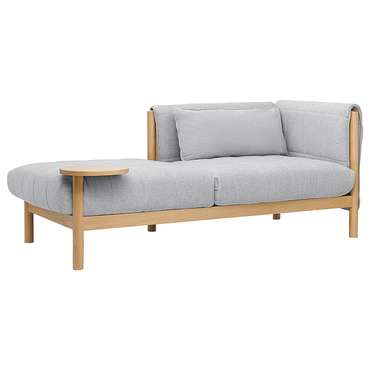 Кушетка-диван Noak светло-серого цвета