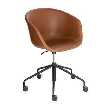 Офисное кресло Yvette коричневого цвета