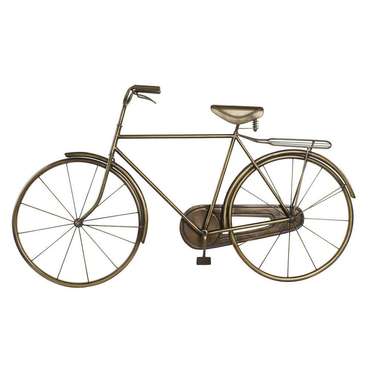 Декоративная фигура Позолоченный Велосипед Loft 108 x 8 x 63 cm