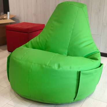 Кресло Комфорт зеленого цвета