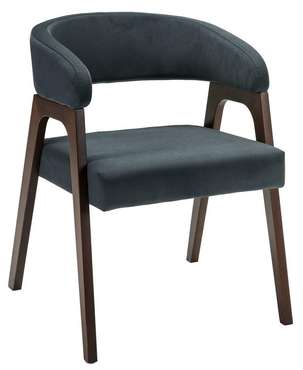 Стул-кресло Baxter серо-коричневого цвете
