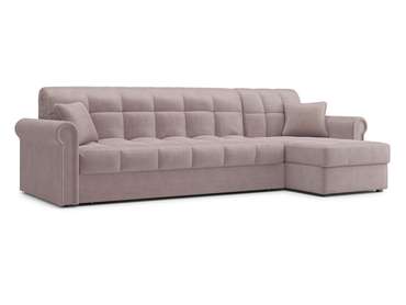 Угловой диван-кровать Палермо 1.8 коричневого цвета